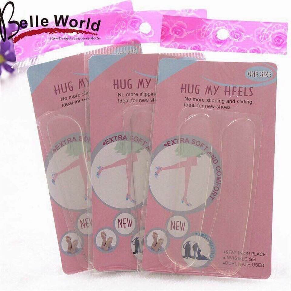 2 MIẾNG LÓT GIÀY SILICON CHÔNG RỘNG,CHỐNG ĐAU CHÂN