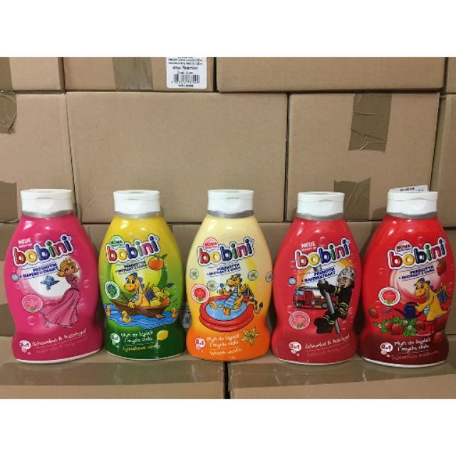 Tắm gội trẻ em Bobini 660ml Đức