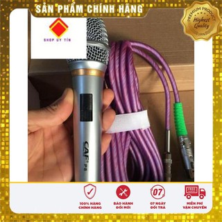 Mic karaoke co dây CAF-P8