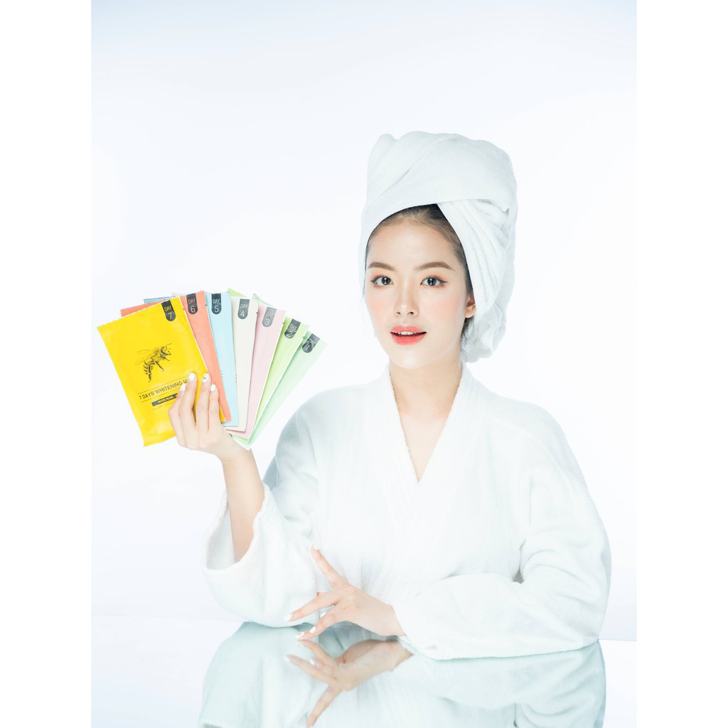 Mặt Nạ 7 Ngày Dưỡng Trắng Da RIORI HANA - 7 Days Whitening Mask