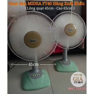QUẠT BÀN MIDEA FT40