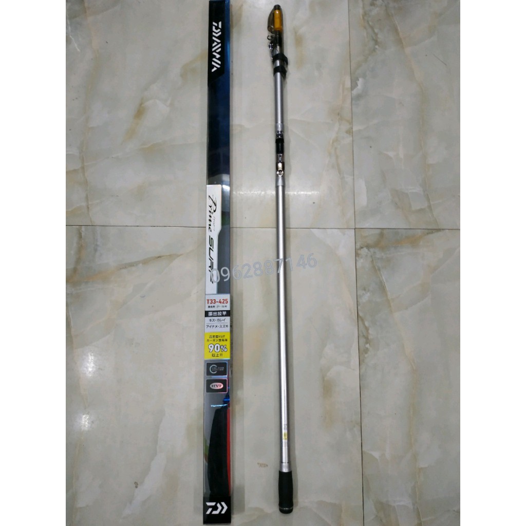 cần câu lục daiwa prime suft 4m25 độ cứng t33 khoen định vị