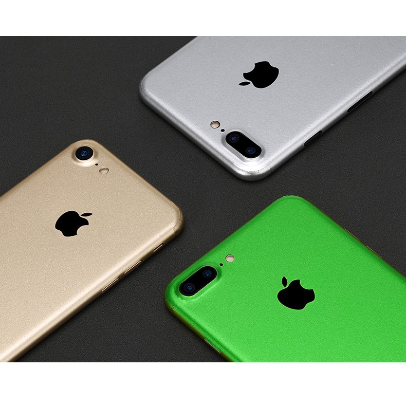 Miếng dán Skin màu iPhone 6/6s, 6/6s Plus, 7/8, 7/8 Plus, X/Xs | BigBuy360 - bigbuy360.vn