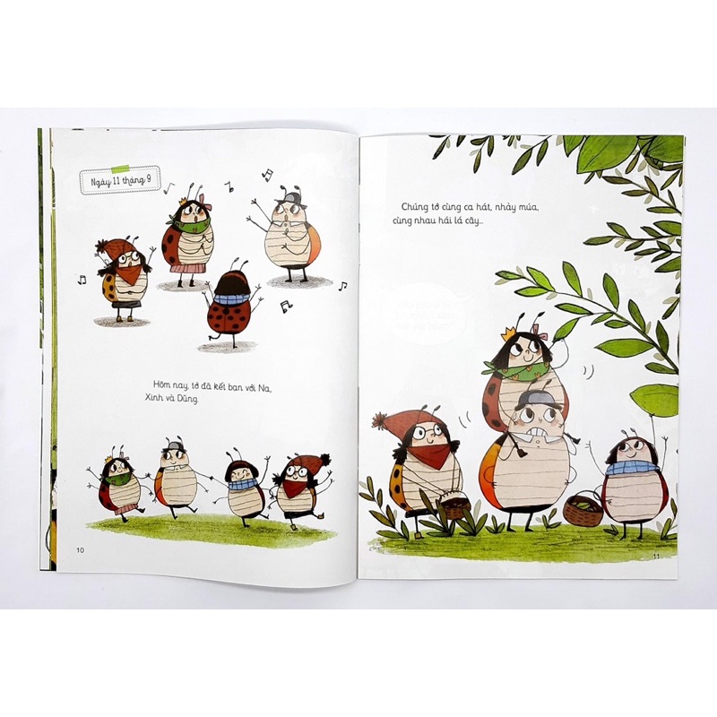 Sách - Nhật kí thế giới côn trùng - trọn bộ 10 cuốn.