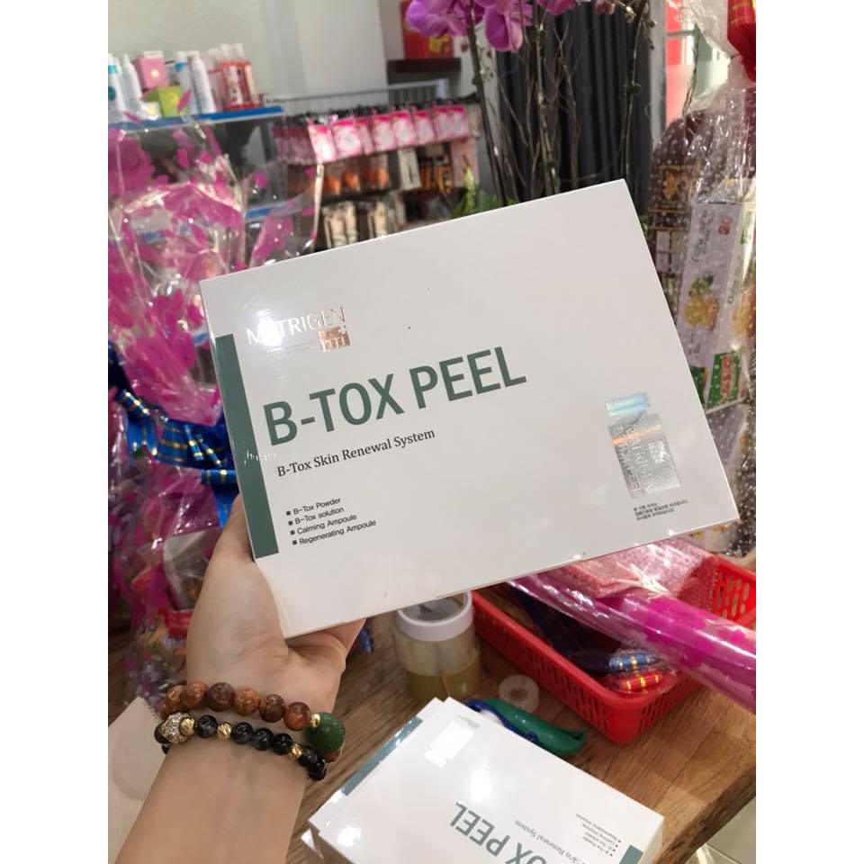 B-Tox Peel công nghệ thay da sinh học bằng vi tảo