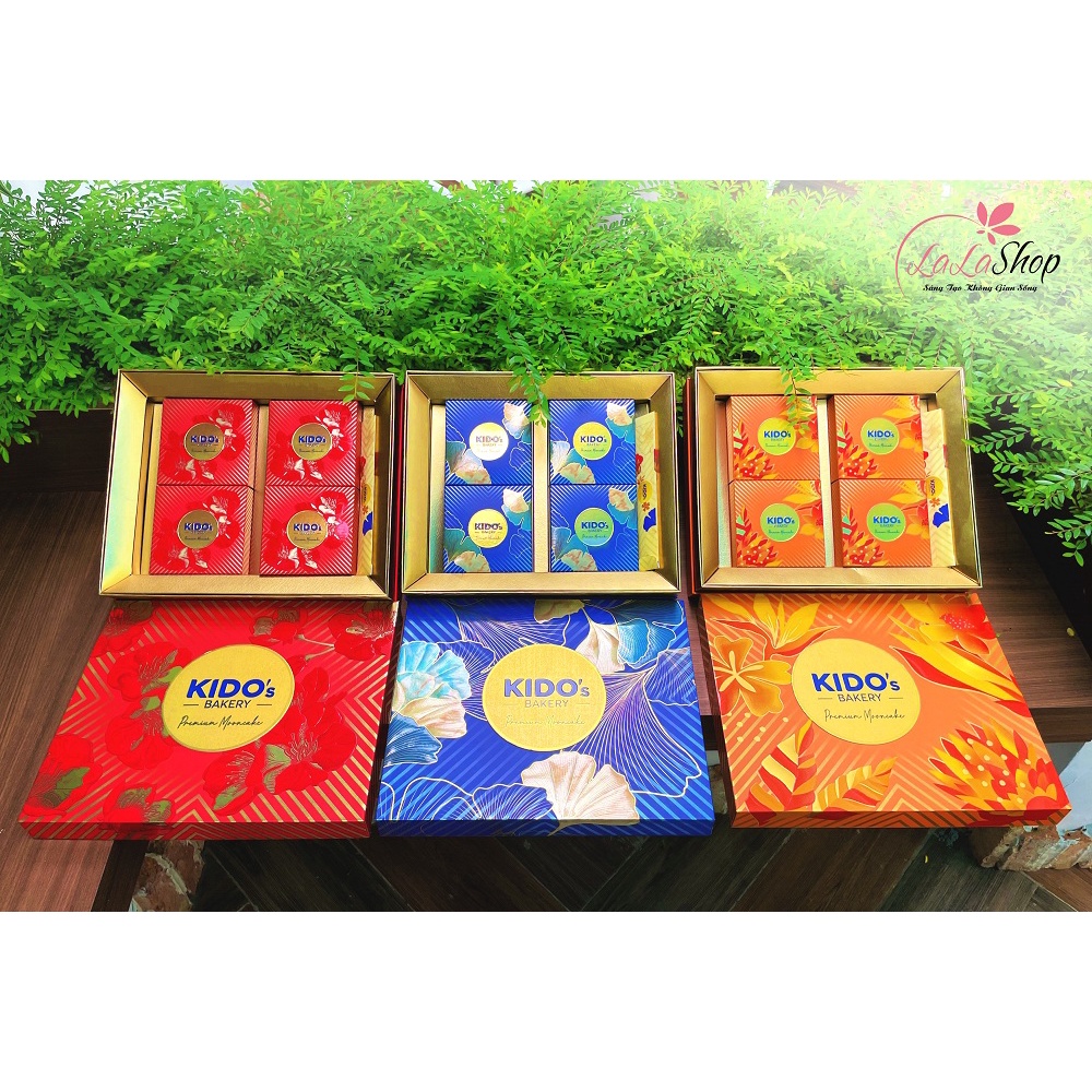 Bánh trung thu KIDO cao cấp, sang trọng, dòng bánh thượng hạng làm quà tặng đối tác, doanh nghiệp và người thân