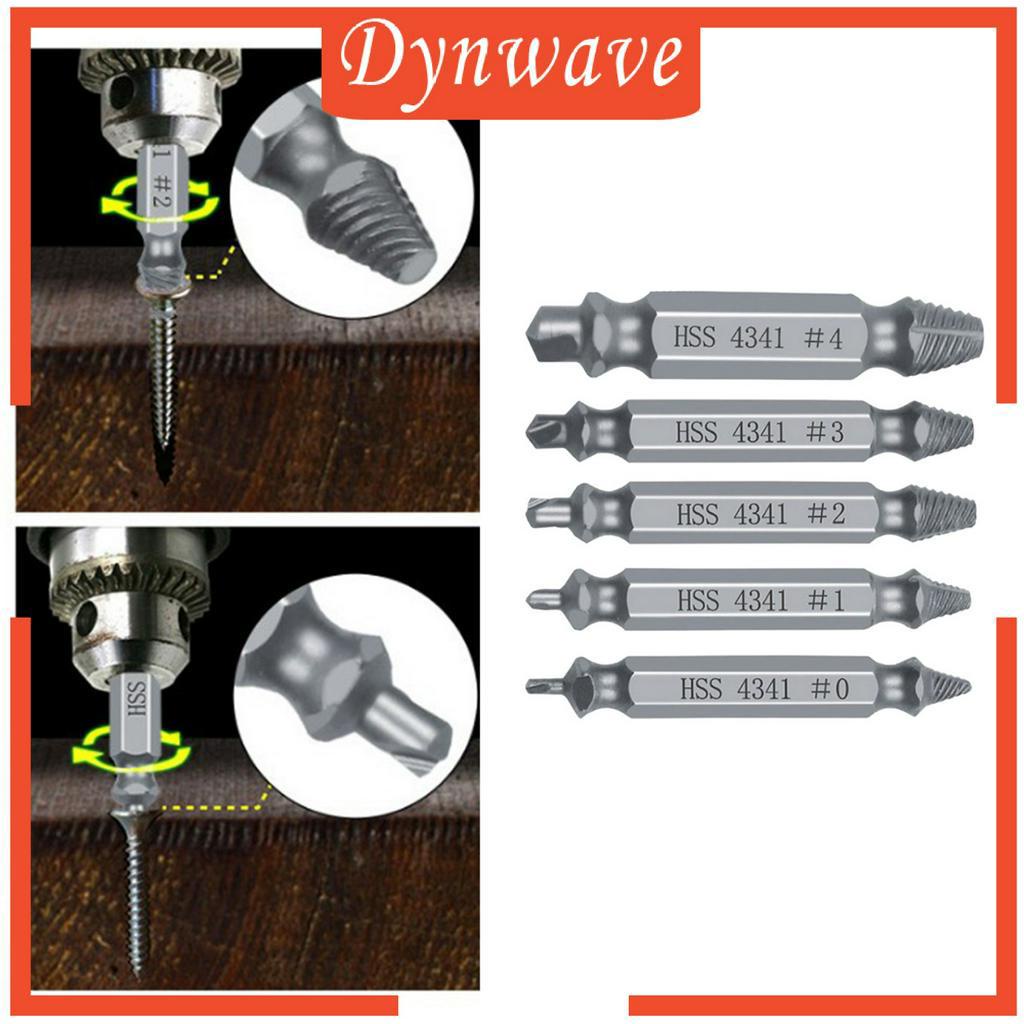 Bộ 5 mũi khoan tháo ốc vít bị hỏng chất lượng cao tiện dụng