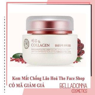 [Chuẩn Auth] Kem Dưỡng Da Vùng Mắt The Face Shop Pomegranate & Collagen Lifting Eye Cream 50ml
