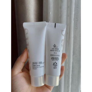 Sữa rửa mặt trắng da Sum:37 mini 40ml