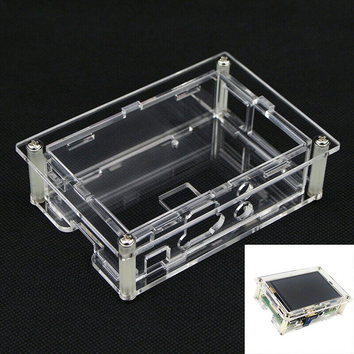 Vỏ Nhựa Acrylic Hdmi Cho Raspberry Pi 4 Chế Độ | BigBuy360 - bigbuy360.vn