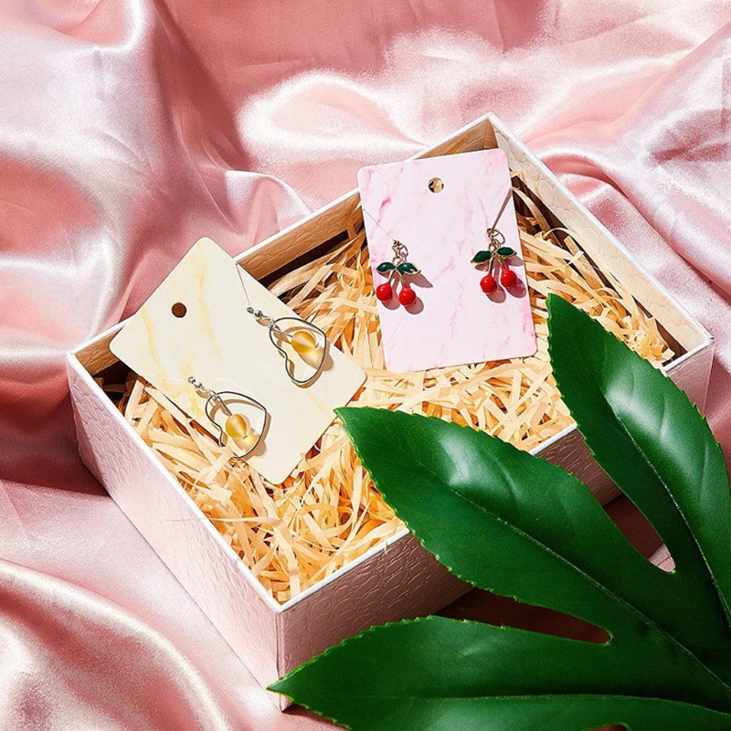 Set 200 Thẻ Trưng Bày Vòng cổ / Bông Tai Bằng Đá Cẩm Thạch