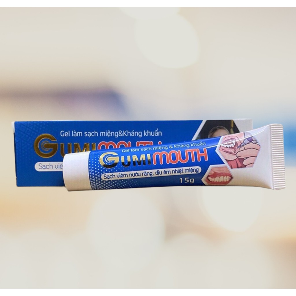 Gumimouth - Gel làm Sạch miệng, Sạch nướu răng, Dịu êm nhiệt miệng [Chính Hãng]