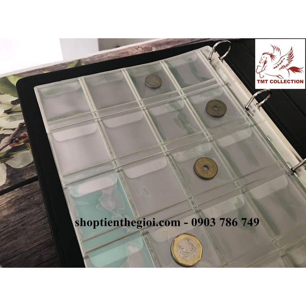 Lá Phơi Trong 20 Ngăn Chuyên Đựng Tiền Xu Loại Lớn - TMT Collection - 1P20X