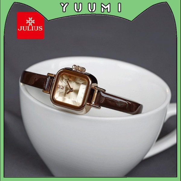Đồng Hồ Thời Trang Julius Mặt Vuông Nhỏ Chống Nước JA-496 | BigBuy360 - bigbuy360.vn
