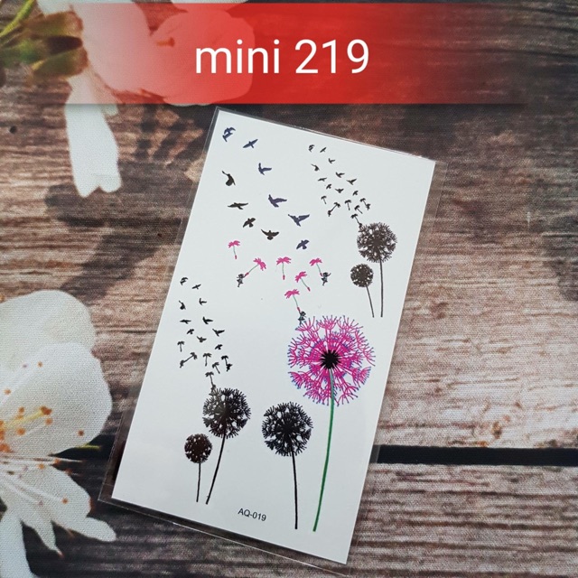 Hình xăm dán - mini 219