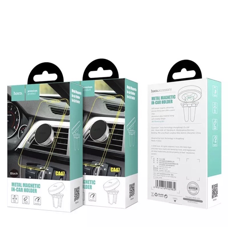 Kẹp cửa gió Ô tô Hoco CA47, Giá Đỡ Điện Thoại Nam Châm Trên Xe Ôtô Chính Hãng Cao Cấp | BigBuy360 - bigbuy360.vn