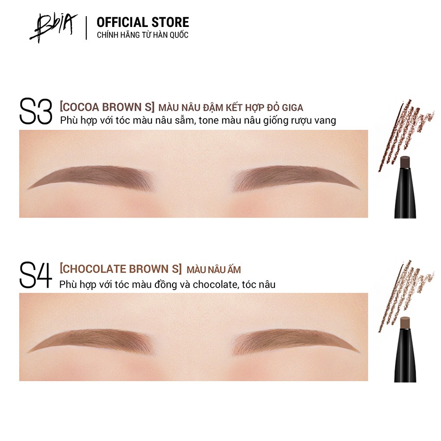 Kẻ chân mày Bbia Last Auto Eyebrow Slim (5 màu) 0.06g - Bbia Offical Store | BigBuy360 - bigbuy360.vn