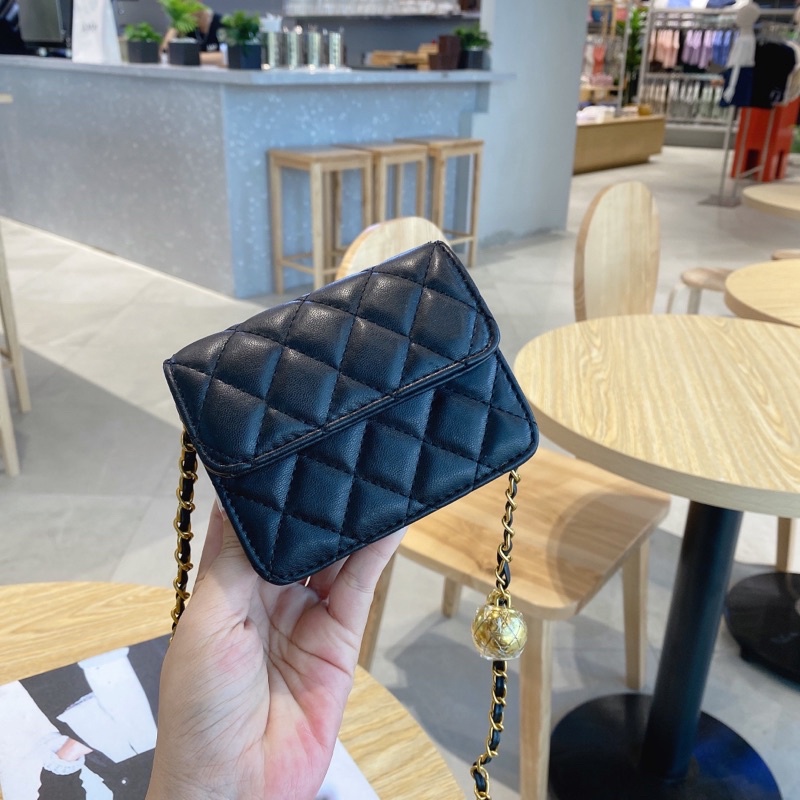 Túi Mini Da Mịn Kèm Chuông