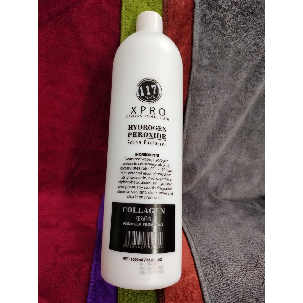 Oxy trợ nhuộm 117 Xpro hương bạc hà 1000ml