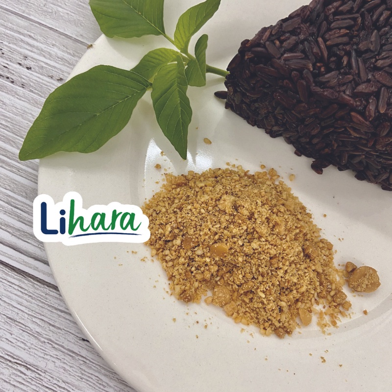 Muối mè đậu phộng LIHARA 500gr gia vị rắc cơm bổ sung đạm và chất béo lành mạnh