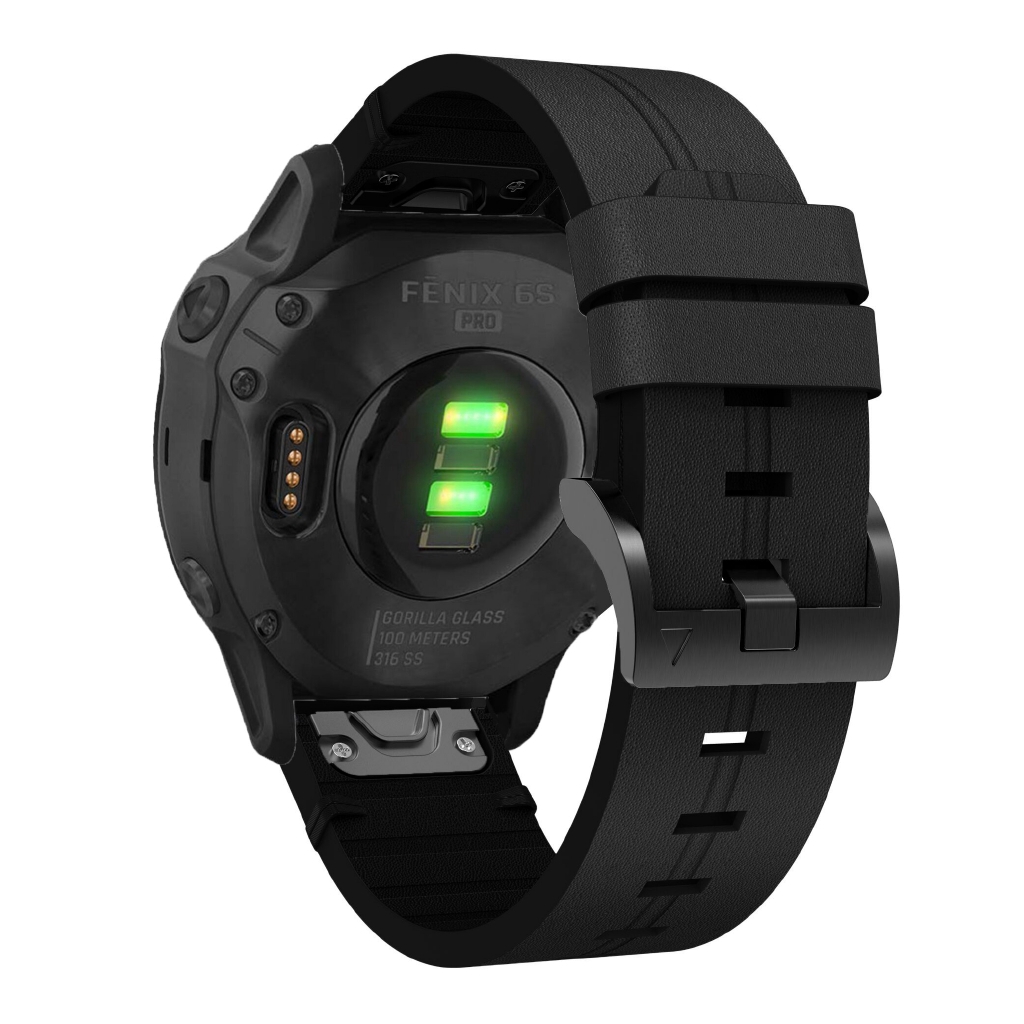 Dây Đeo Da Cho Đồng Hồ Thông Minh Garmin Fenix 5s / 5splus / 6s Pro / 6s