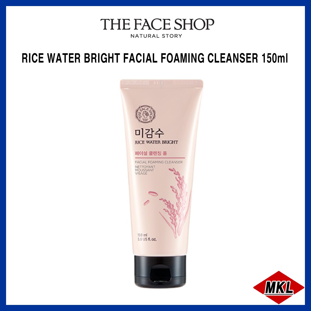 Sữa Rửa Mặt The Face Shop Chiết Xuất Gạo Làm Sáng Da 150ml/300ml