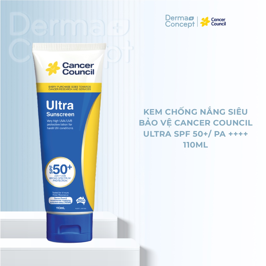 Kem chống nắng Siêu bảo vệ Cancer Council Ultra SPF 50+/ PA++++