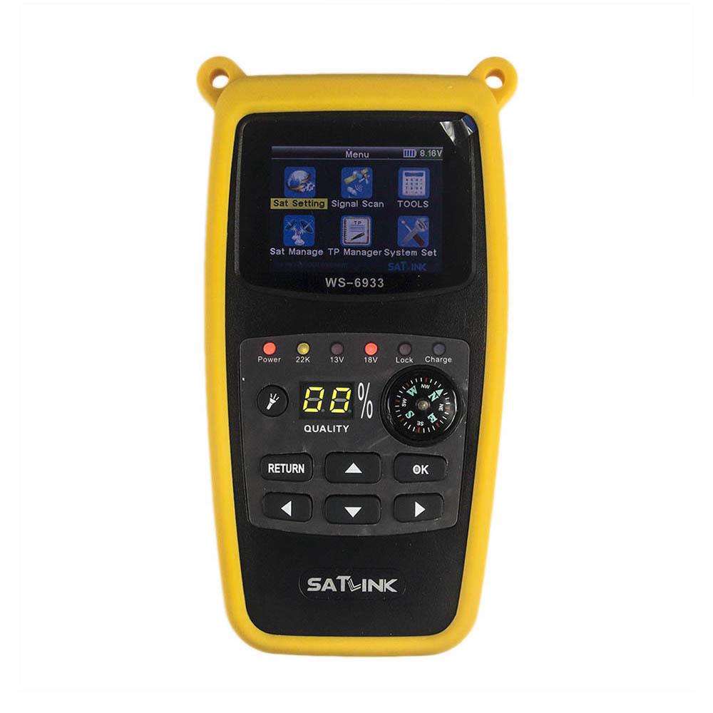 Máy đo tìm kiếm vệ tinh kỹ thuật số SATLINK WS-6933 DVB-S2 FTA CHU Satlink