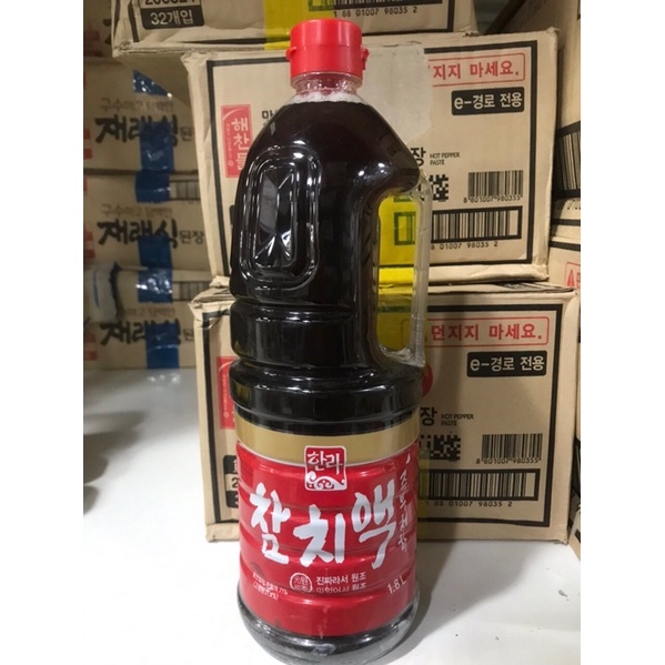 Nước Mắm Cá Ngừ Hàn Quốc 1,8 lit