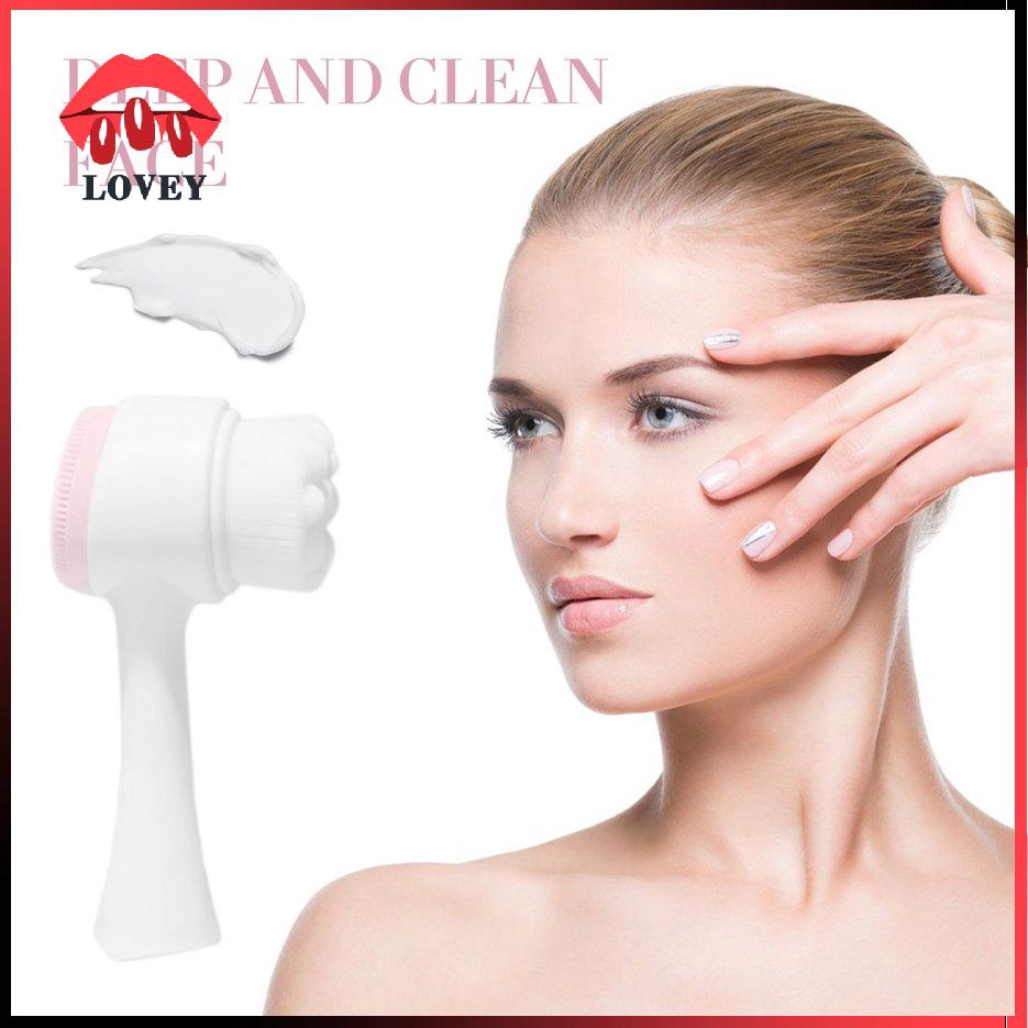 Cọ Rửa Mặt Massage Hai Đầu Sạch Sâu Hàng Nội Địa Trung | BigBuy360 - bigbuy360.vn