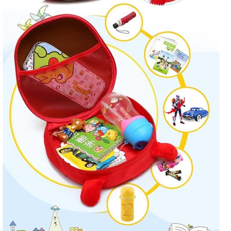 Balo Đi Học Họa Tiết Hoạt Hình Cho Bé 1-3-6 Tuổi