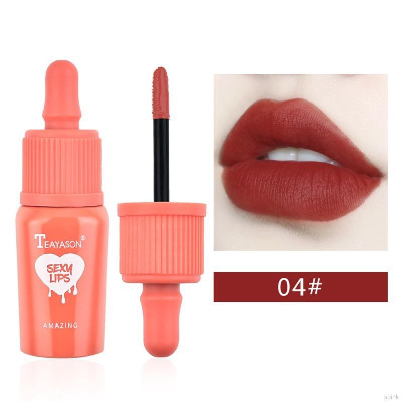 Matte Lip Gloss Moisturizing Brighten Lip Tone Waterproof Non-stick Cup Liquid Lipstick | BigBuy360 - bigbuy360.vn