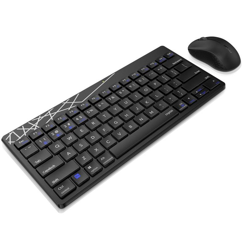 Rapoo 8000GT Wireless Bluetooth Multi-mode Keyboard Mouse Set For Computer infinitedeals.vn