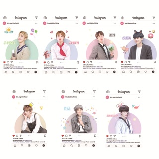 Card Trong Instagram BTS