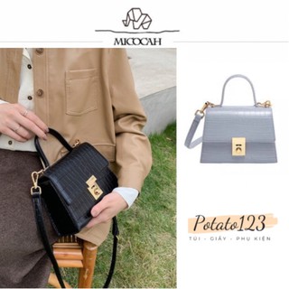 (New) - Túi xách Micocah khoá tròn phong cách vintage MCC490