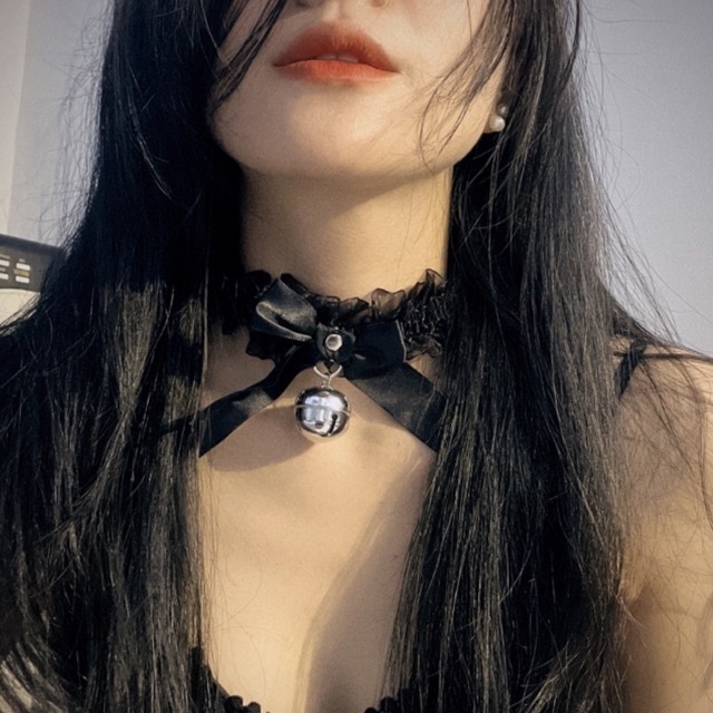 Vòng cổ lục lạc cosplay - Choker lục lạc con mèo