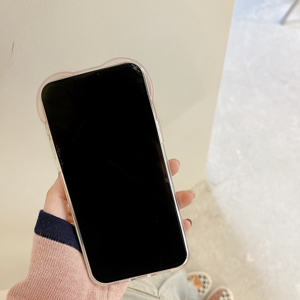 Ốp lưng iphone Ốp điện thoại tpu silicon in hình trái tim thích hợp cho iPhone 11 Pro Max 12 Pro Max 7 plus 12 11 Pro Max