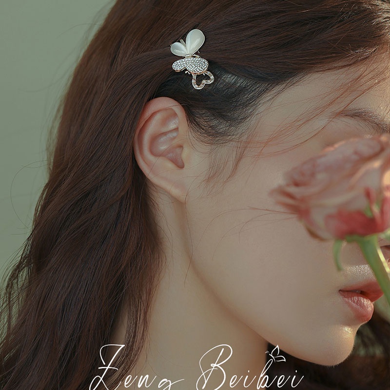 Kẹp Tóc Mini Họa Tiết Bươm Bướm Phong Cách Hàn Quốc Xinh Xắn