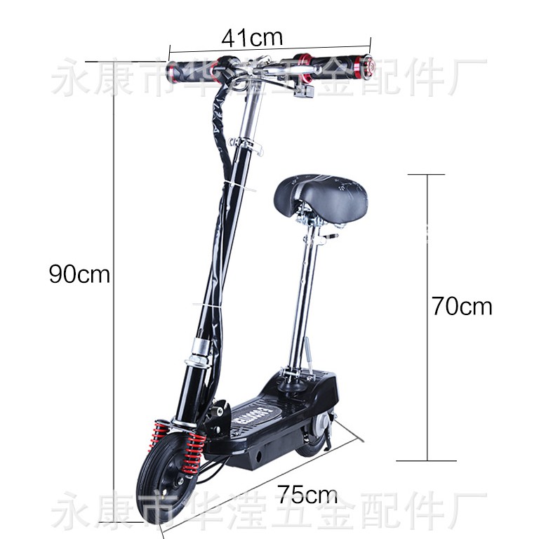 Xe điện mini E-SCOOTER mẫu mới cho người lớn và trẻ em