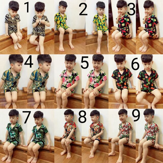 Bộ lanh thái siêu mát combo 3bo