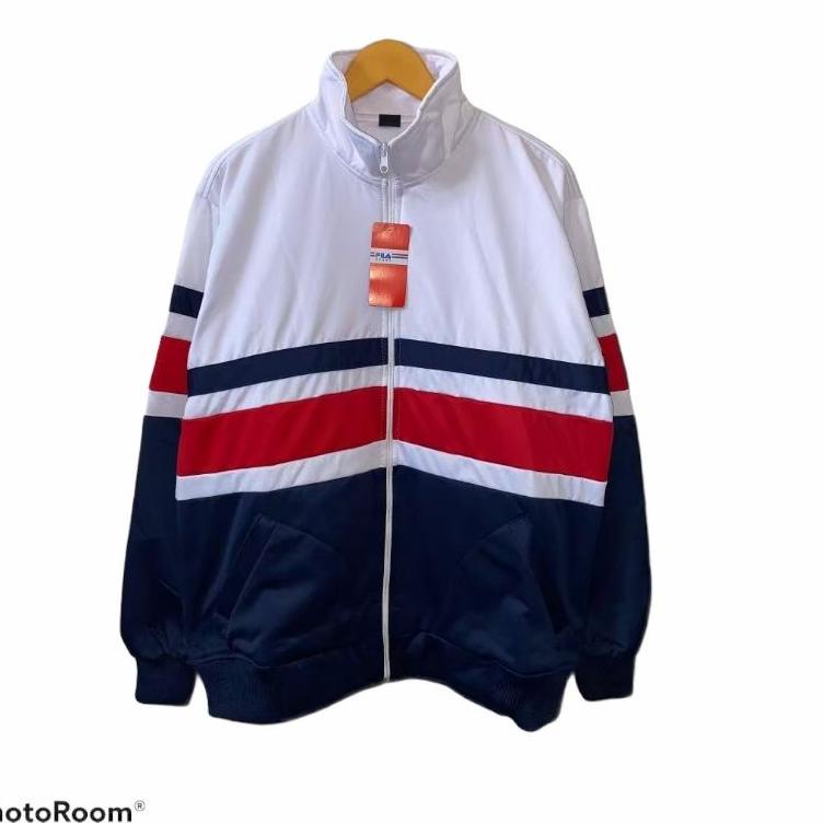 < Cor✿> At.id Áo Khoác TRACKTOP FILA / TRACKTOP FILA DISTRO Dày / / Siêu Chất Lượng