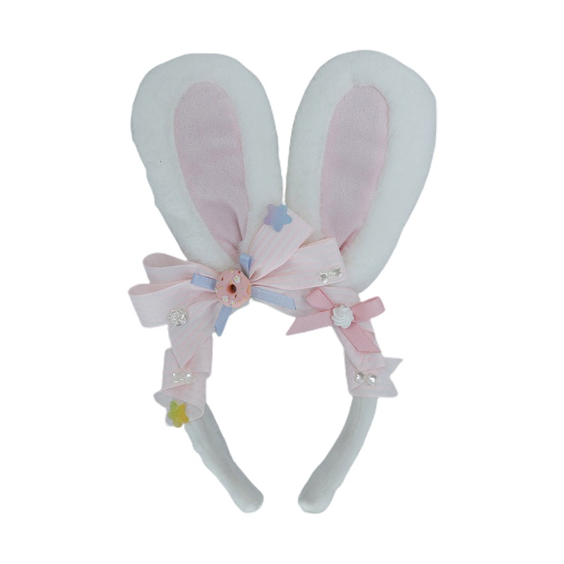 Băng Đô Cài Tóc Xixi Hình Bánh Donut / Bơ / Bơ Phong Cách Lolita