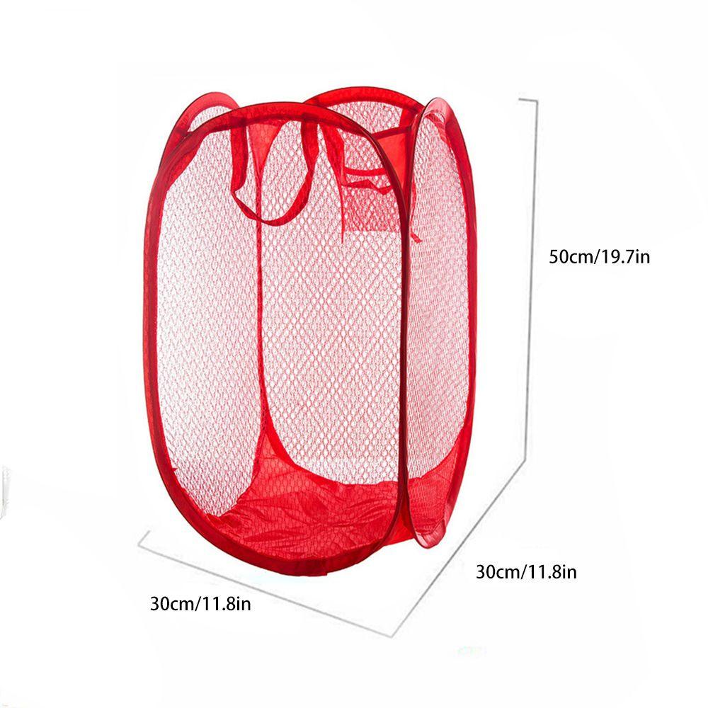 Giỏ Lưới Đựng Đồ Giặt Bằng Nylon Bền Gấp Được