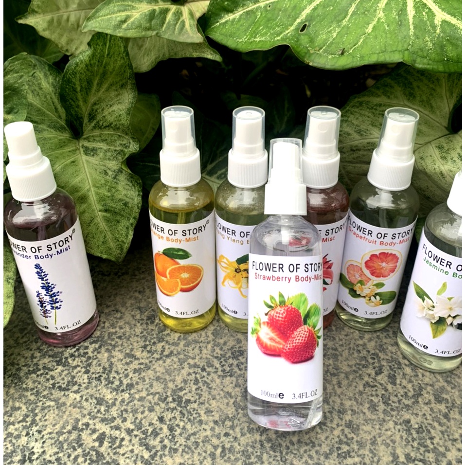Xịt Thơm 2in1 Body Và Xịt Thơm Phòng Hương Hoa Quả Flower Of Story 100ml