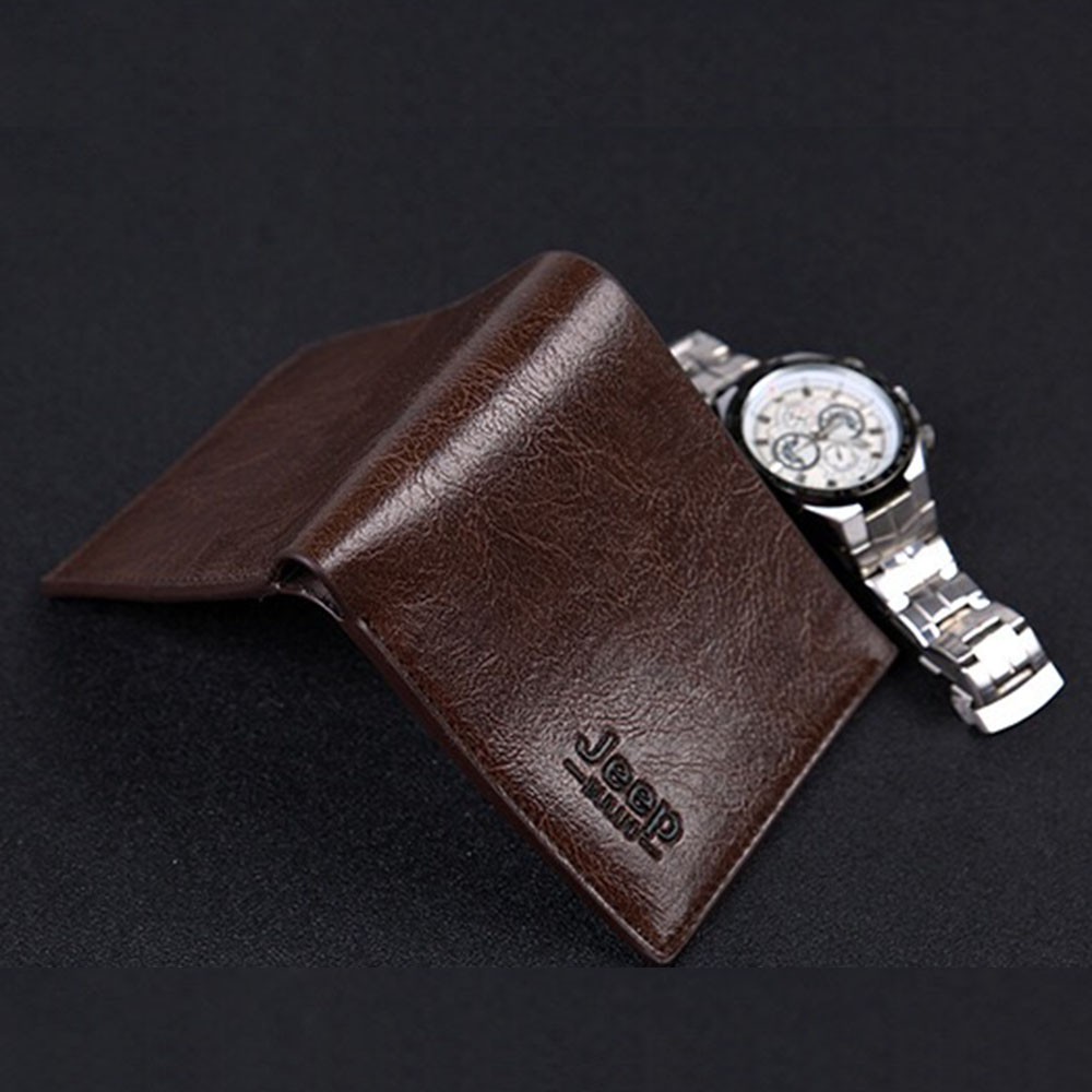 Ví gấp nam da mềm mại