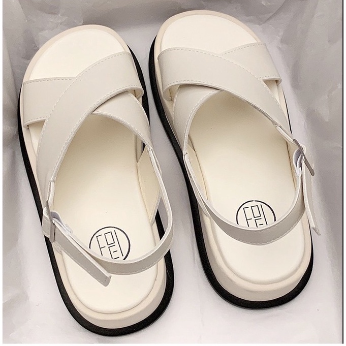 Dép sandal nữ quai chéo