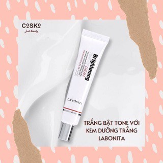 Kem Dưỡng Da Trắng Sáng Labonita Brightening Cream TONE-UP 40ml