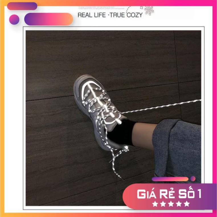 GIÀY THỂ THAO NỮ ĐẾ ĐỘN VIỀN PHẢN QUANG | BigBuy360 - bigbuy360.vn