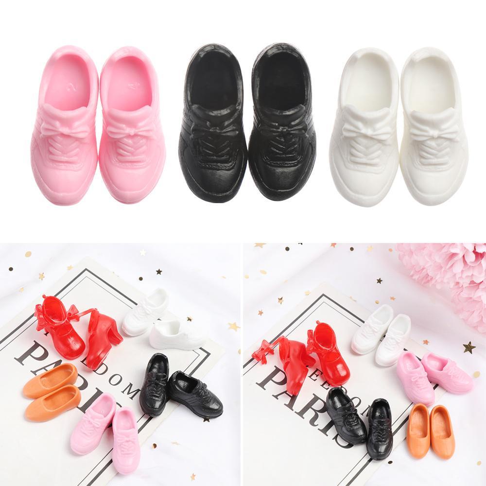 BEBETTERM 1 Đôi Giày Thể Thao Mini 2 / 2.5CM Cho Búp Bê