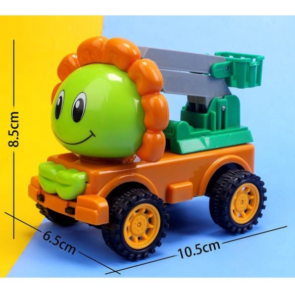 đồ chơi sinh nhật bánh kem [FREESHIP❤️] xe oto mặt trời cười dễ thương trang trí bánh kem